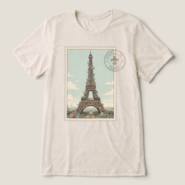 Torre Eiffel Vintage  (Design frontal)