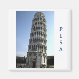 "Torre imã de geladeira de Pisa, Italia"