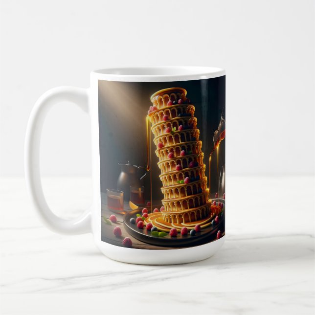Torre Inclinada da Caneca de Café Yummy! delux (Esquerda)