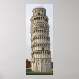 Torre inclinada de Pisa poster
