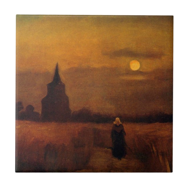 Torre Velha nos Campos de Vincent van Gogh (Frente)