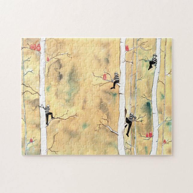 Torres e Dólares Russos - Quebra-cabeça (Horizontal)