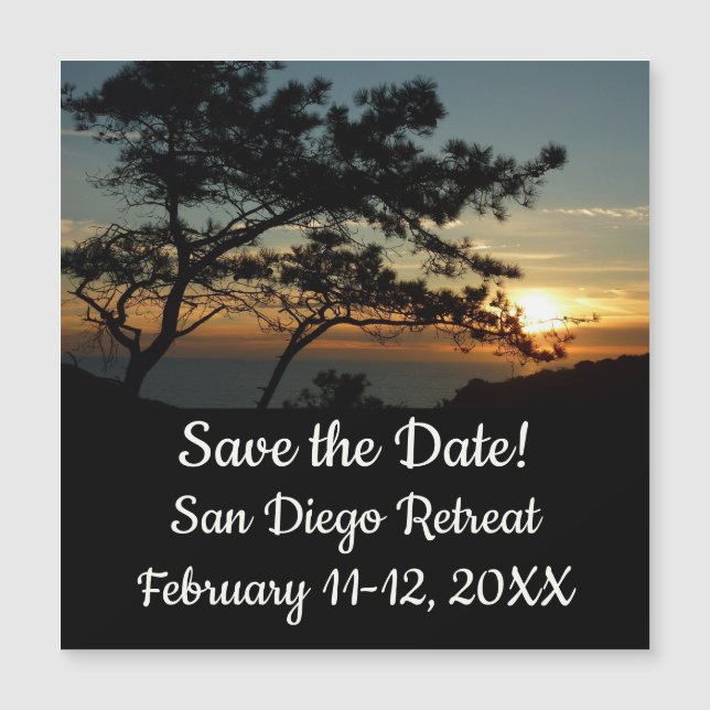 Torrey Pine Sunset I California Landscape (Frente)