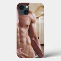 Torso masculino musculoso sem camisa de SlipperyJo