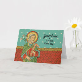 Torso Superior da Rua. Cartão Joseph (Detalhe; VVP