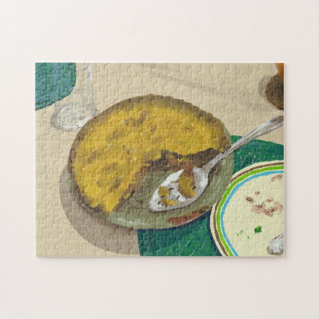 Torta de Apple da mãe do quebra-cabeça (Horizontal)