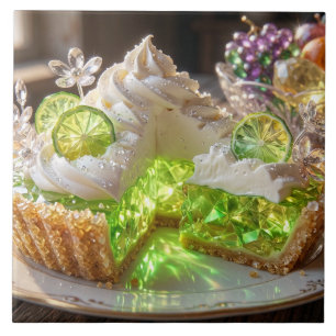 Torta de Limão Taiti com Chave de Cristal Brilhant