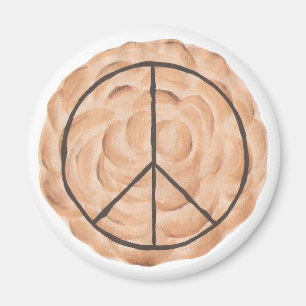 Tortas pela Paz, imãs de tortas de paz merengue