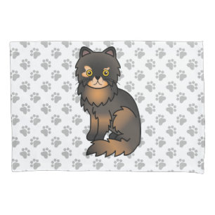 Tortie Point, Pérsico, Cartoon, Gato e patas