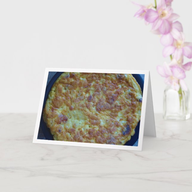 Tortilla de Patatas, Cartão Omelet Espanhol (Orquídea)
