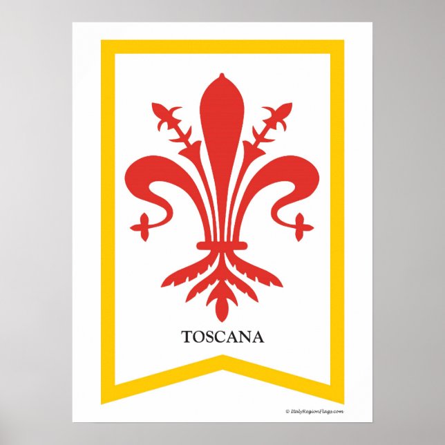 Toscana Toscana Itália Poster (Frente)