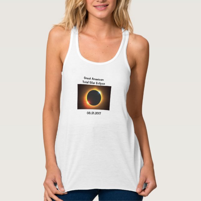 Total Solar Eclipse Tank Top (Frente)