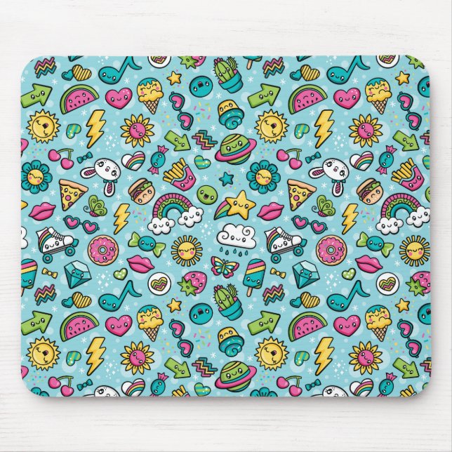 Totally Cute Doodles mousepad (Frente)