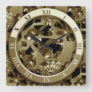 Totalmente Legal e transparente face do relógio