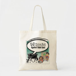 Tote 12 x 12 Contra Book Bans Cream Bolsa