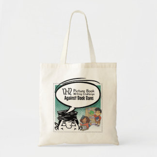 Tote 12 x 12 Contra Book Bans Cream Bolsa