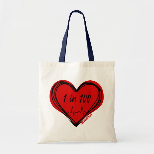 Tote 1 em 100 Bolsa de Consciência CHD (Frente)