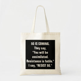 Tote 5G está vindo, resiste o bolsa 5G