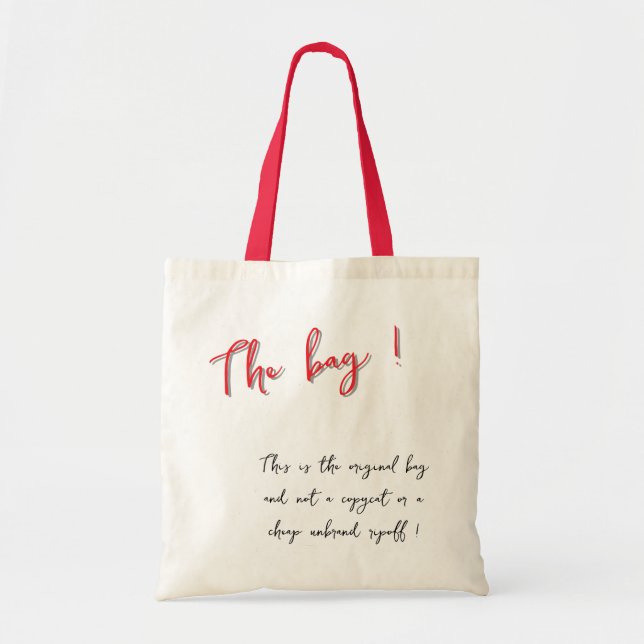 Tote A bolsa ! (Frente)