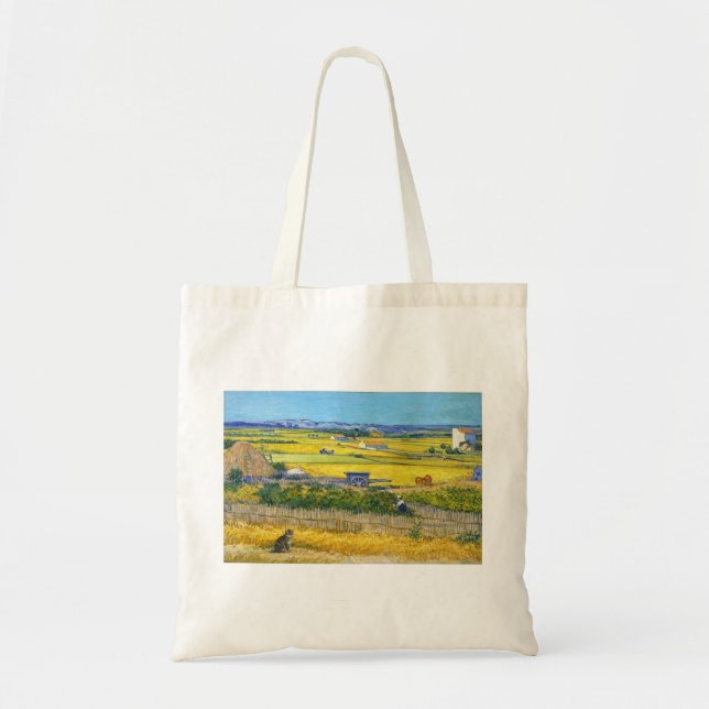 Tote A Bolsa da Gata da Colheita (Frente)