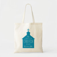 A bolsa da minha pequena sacola azul do garoto