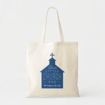 A bolsa da nossa pequena sacola da igreja de uma c