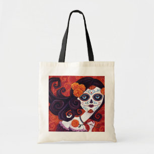 Tote A bolsa de canvas de Día de los Muertos