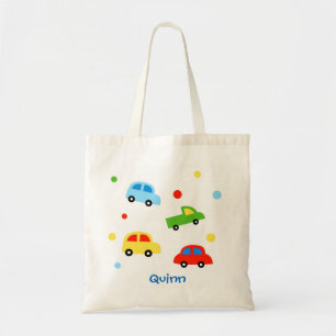Tote A bolsa de canvas personalizada caminhão do nome