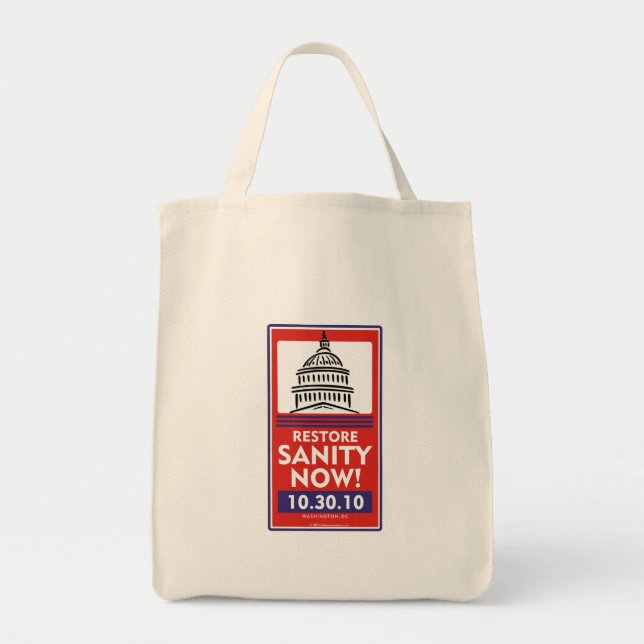 Tote A bolsa de compra da sanidade da restauração (Frente)