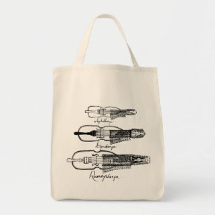Tote A bolsa de compra de Nyckelharpa