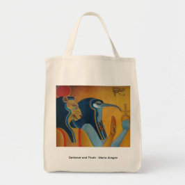 Tote A bolsa de compra de Sekhmet e de Thoth