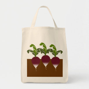 Tote A bolsa de compra do rabanete