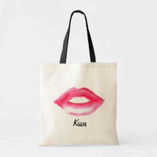Tote A bolsa de compra dos beijos
