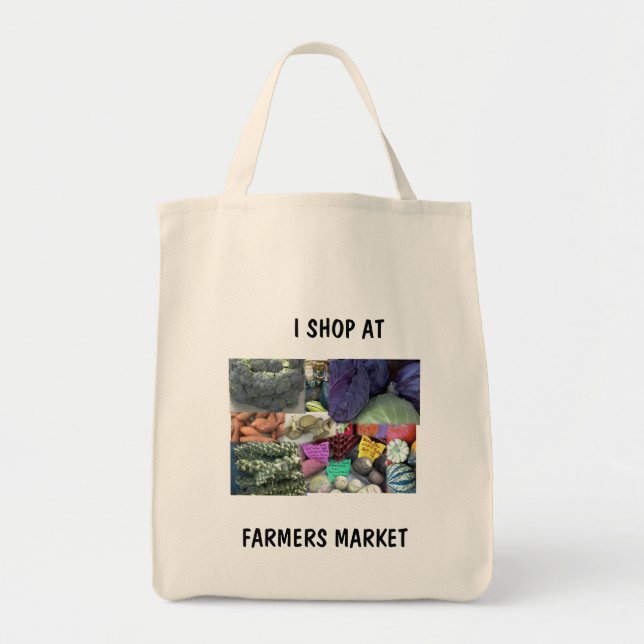 TOTE A BOLSA DE COMPRA - EU COMPRO EM, MERCADO DOS (Frente)
