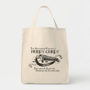 Tote A bolsa de compra leve do Hurdy-Gurdy