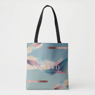 Tote A Bolsa de Compras ~ Viver a Vida Simplificada Atu