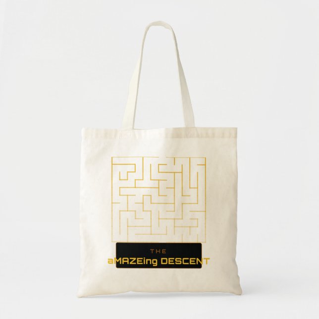 Tote A Bolsa de Descida aMAZEing (Frente)