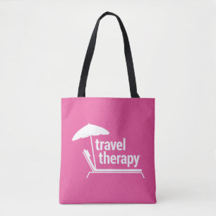 Tote A bolsa de praia & bolsa da terapia do viagem