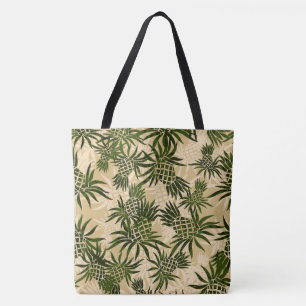 Tote A bolsa de praia tropical havaiana de Camo do