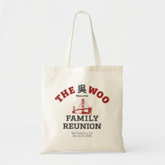 Tote A Bolsa de Reunião da Família Woo