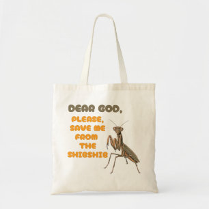 Tote A Bolsa Shibshib Divertida da Louva-a-Deus