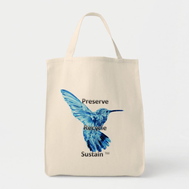 Tote A conserva, reciclar, sustenta o bolsa do vinho (Frente)