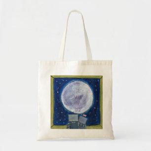 Tote À lua e ao bolsa traseiro