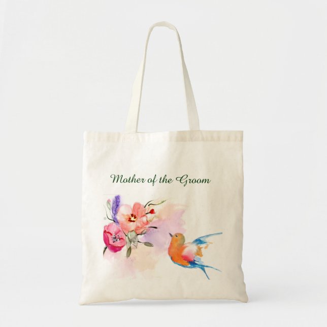 Tote A mãe do jardim do bolsa do noivo (Frente)