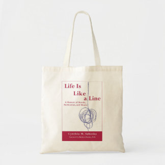 Tote A vida é como uma linha o bolsa bipolar autêntico