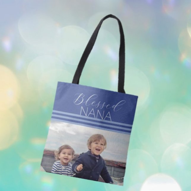 Tote Abençoada Bolsa de presente personalizado de fotog (Criador carregado)