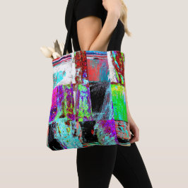 Tote – Abstract Grid