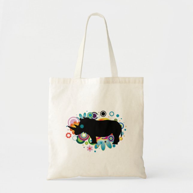 Tote Abstrato Rhino Budget Bolsa (Frente)