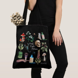 Tote ACMT Vintage Escolha seu Bolsa de Veneno Preto