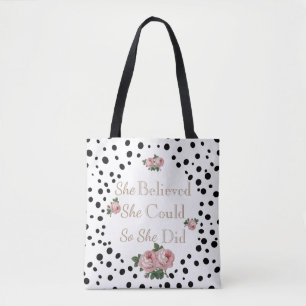 Tote Acreditou que poderia o bolsa